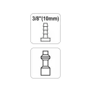 YATO Schlauchende 3/8" Rohrverbinder