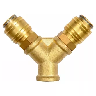 YATO Pneumatischer Y-Verteiler 3/8"