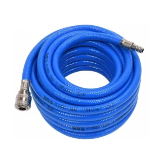   YATO Pneumatikschlauch mit Schnellkupplung 10 mm x 10 m, 2,0 MPa