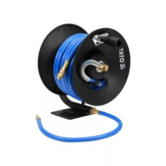 YATO Pneumatischer Schlauchaufroller 10 mm x 15 m