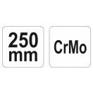 YATO Selbstverriegelnde Zange 250 mm CrMo
