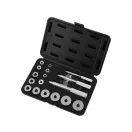 YATO Lager, Passring, Buchsen-Ausbrech- und Einschlagsatz 17-teilig aus Aluminium