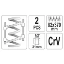 YATO Federspanner 82 x 370 (2 Stück)