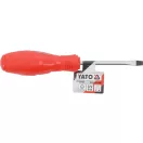 YATO Schraubendreher flach 5x75 mm magnetisch CrV