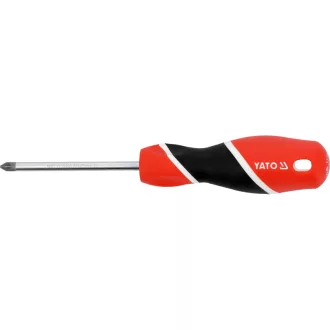 YATO Schraubendreher PZ1 x 75 mm magnetisch S2