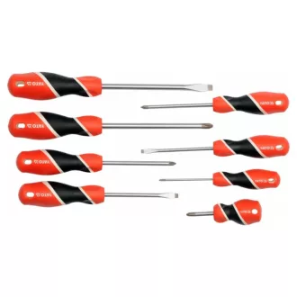 YATO Schraubendreher-Set 8-teilig magnetisch S2