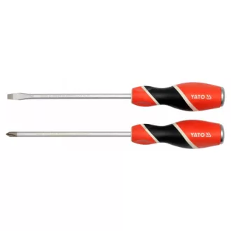 YATO Schraubendrehersatz 2-teilig Impact CrV