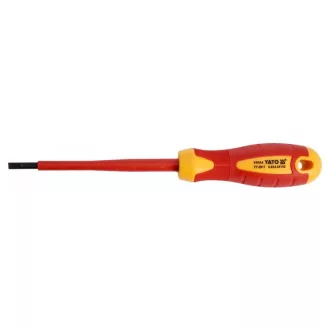 YATO Schraubendreher 4,0 x 100 mm isoliert bis 1000 V
