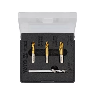 YATO Lochsägensatz für Punktschweißen 4-teilig HSS Co