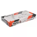 YATO Gewindebohrer und Schneidgarnitur (Hand) 44 Teile HSS M3-M12