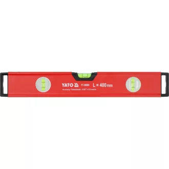 YATO Wasserwaage, 3 Libellen, 400 mm