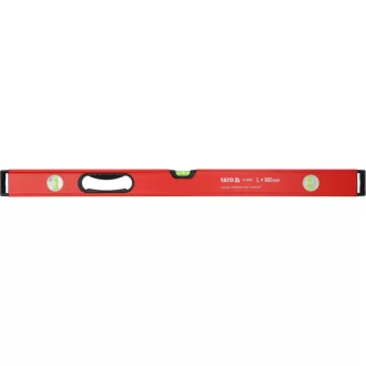 YATO Wasserwaage mit 3 Libellen 800 mm