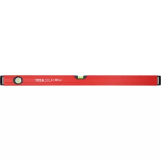 YATO Wasserwaage mit 2 Libellen 800 mm ALU