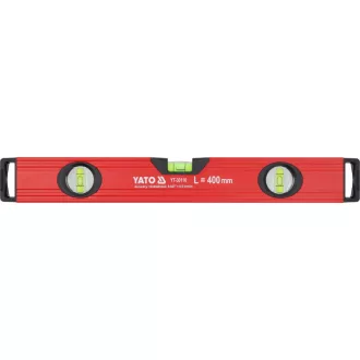 YATO Wasserwaage 400 mit 3 Libellen 400 mm