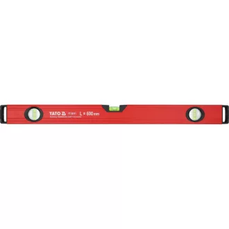 YATO Wasserwaage 400 mit 3 Libellen 600 mm