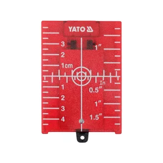 YATO Laserziel rot magnetisch