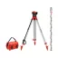 YATO Optisches Nivelliergerät 32 x 38 mm IP66 Set mit Stativ