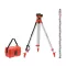 YATO Optisches Nivelliergerät 32 x 38 mm IP54 Set mit Stativ