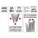 YATO Fuchsschwanzsäge 450 mm teflonbeschichtet 3-schneidig