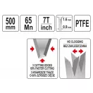 YATO Fuchsschwanzsäge 500 mm Teflon beschichtet