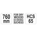 YATO Sägeblatt für trockenes Holz 760 mm