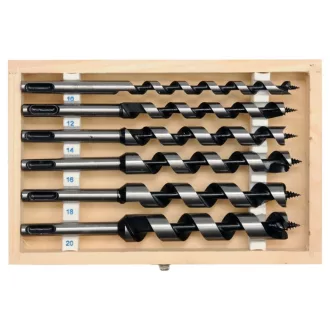   YATO Holzbohrer-Set 6-teilig (10-12-14-16-18-20 mm) 200 mm SDS-Plus