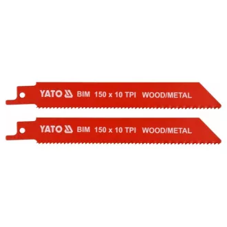 YATO Säbelsägeblatt 150 mm/10TPI Bimetall (2 Stück)