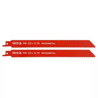 YATO Säbelsägeblatt 225 mm/10TPI Bimetall (2 Stück)