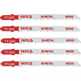 YATO Stichsägeblatt T6TPI 100/1,27 mm Bimetall (5 Stück)