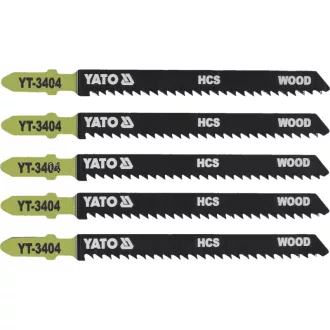 YATO Stichsägeblatt T10TPI 100/2,5 mm HCS (5 Stück)