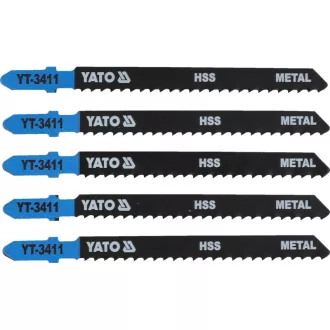 YATO Laubsägeblatt T8TPI 100/75 mm HSS (5 Stück)