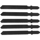 YATO Stichsägeblatt für Metall T-Aufnahme 12TPI 75/1,0 mm HSS (5 Stück)