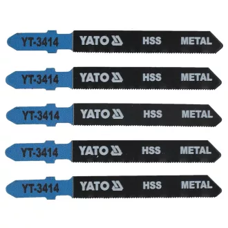 YATO Stichsägeblatt T32TPI 75/1,0 mm HSS (5 Stück)