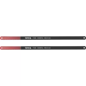  YATO Bügelsägeblatt manuell 300/12 mm 24TPI Bimetall (M2+6150) (2 Stück)