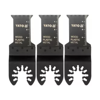   YATO Sägeblatt für Multifunktionsmaschine 28,5 mm Bimetall (3 Stück)