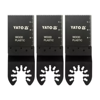   YATO Sägeblatt für Multifunktionsmaschine 34 mm HCS (3 Stück)
