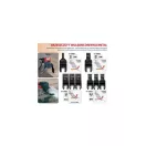 YATO Sägeblatt für Multifunktionsmaschine 34 mm HCS (3 Stück)