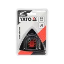 YATO Dreieckiger Schleifteller für Multifunktionsmaschine 80 mm Aluminium
