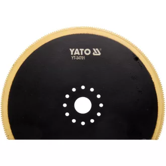   YATO Sägeblatt für Multifunktionsmaschine 100 mm Bimetall-Titan-Nitrid