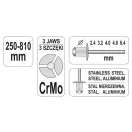 YATO Harmonic Pop-Nietzange 250-810 mm (2,4-6,4 mm)