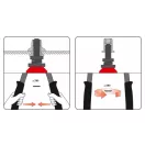 YATO Hebel-Steckschlüssel M5, M6, M8, M10, M12 338 mm