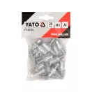YATO Nietschraube M8 Aluminium (20 Stück)