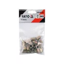 YATO Stahlnietmutter M8 (20 Stück)