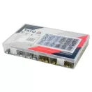 YATO Nietmuttern-Set aus Aluminium und Stahl, 300-teilig