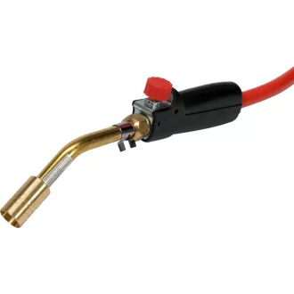   YATO Gasbrenner 4 kW mit 3 Ersatzköpfen, 1,5 m Schlauch (Brenner)