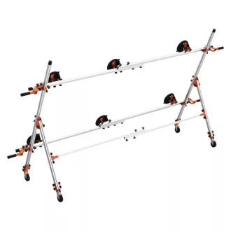 YATO Plattenträgerständer mit Rollen, 6 Saugnäpfen