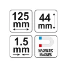 YATO Profilschablone 125 mm