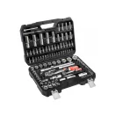 YATO Steckschlüsselsatz 108-teilig 1/4", 1/2" CrV