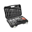 YATO Steckschlüsselsatz 111-teilig 1/4", 3/8", 1/2" CrV