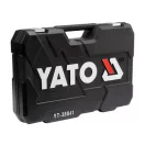 YATO Steckschlüsselsatz 216-teilig 1/4", 3/8", 1/2" CrV